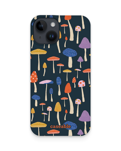 Mushroom Delights Hard Shell Phone Case for Apple iPhone 15