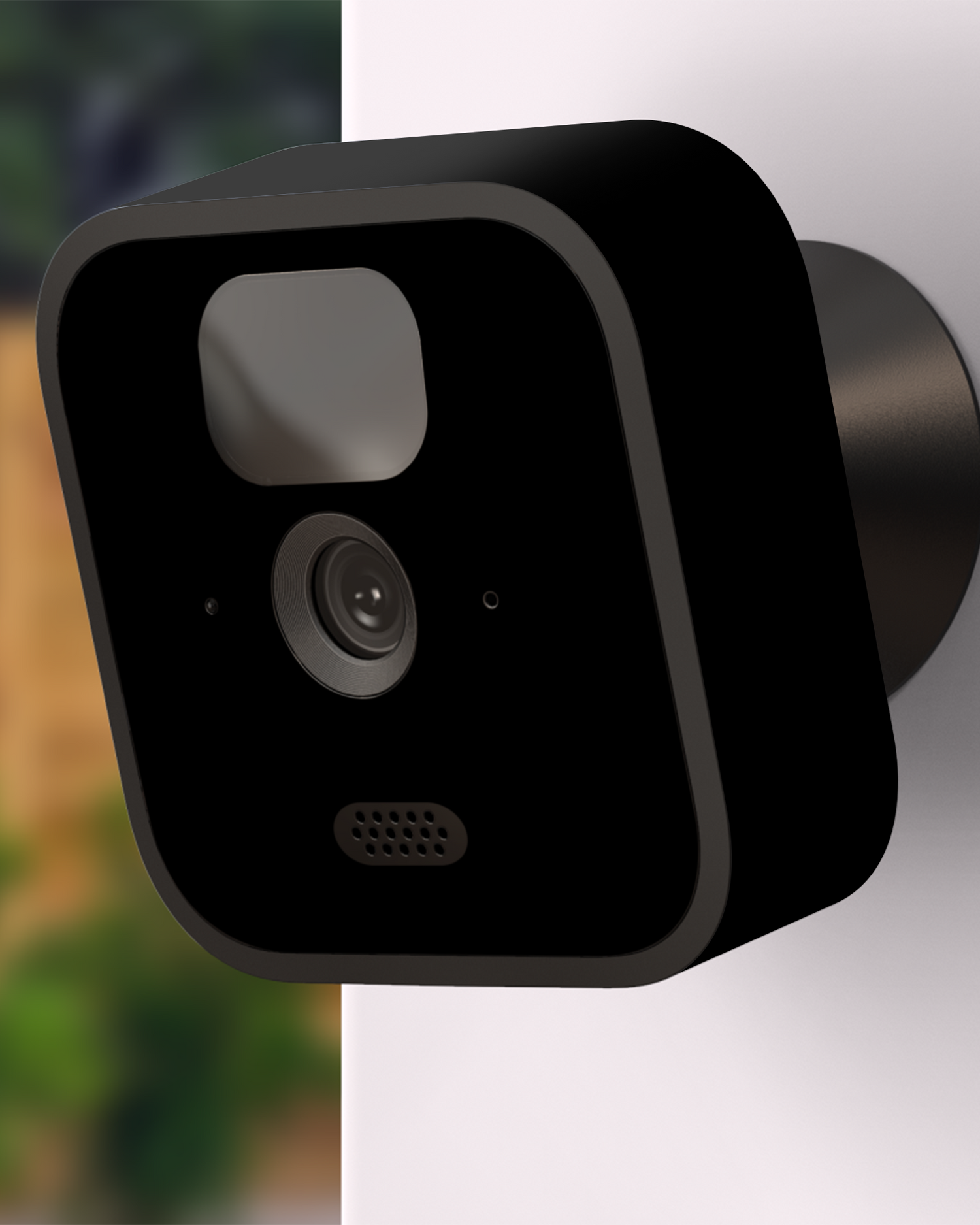 ISG Black Camera Skin Blink Outdoor (2020) attached to exterior wall