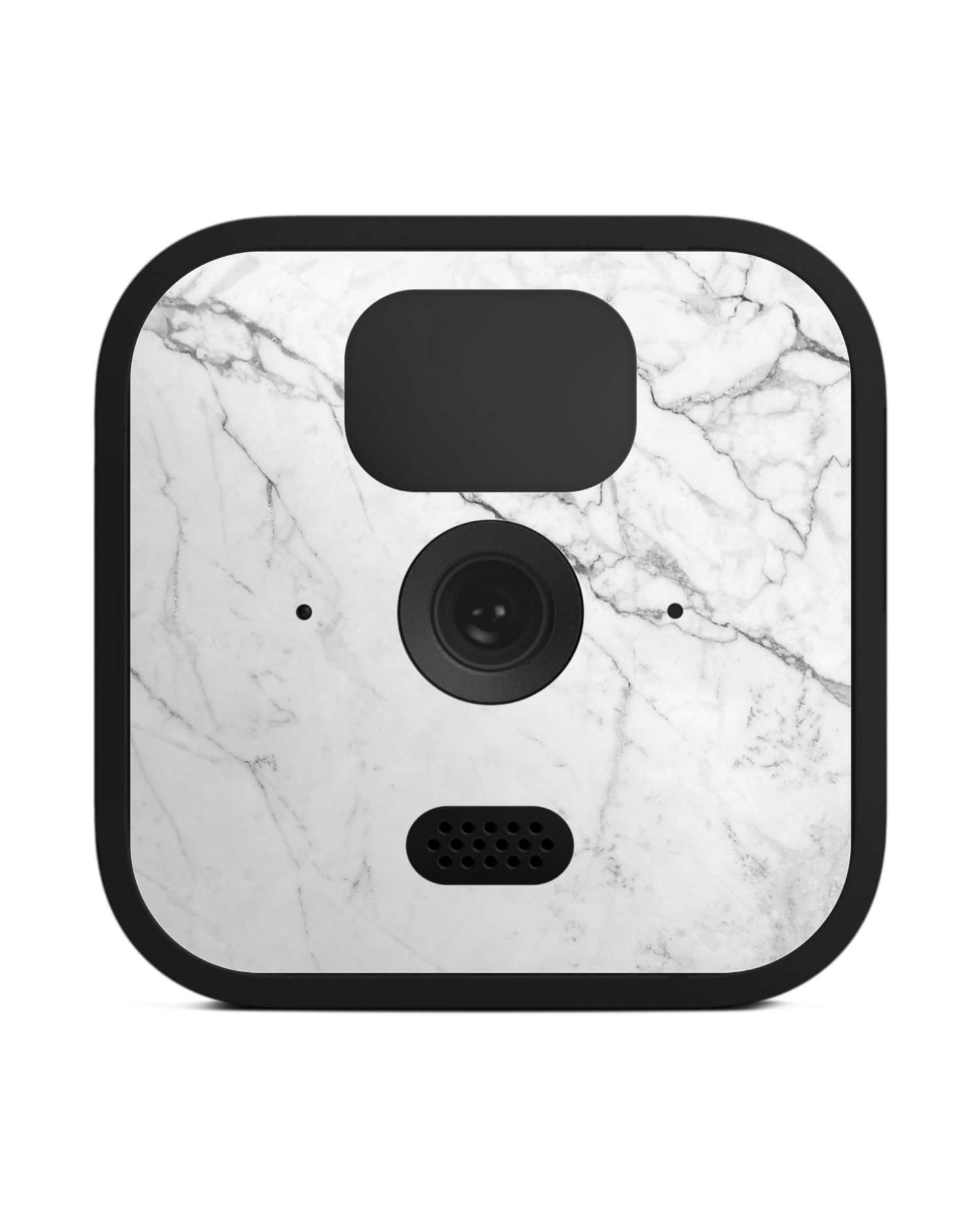 White Marble Camera Skin Blink Outdoor (2020): Front View