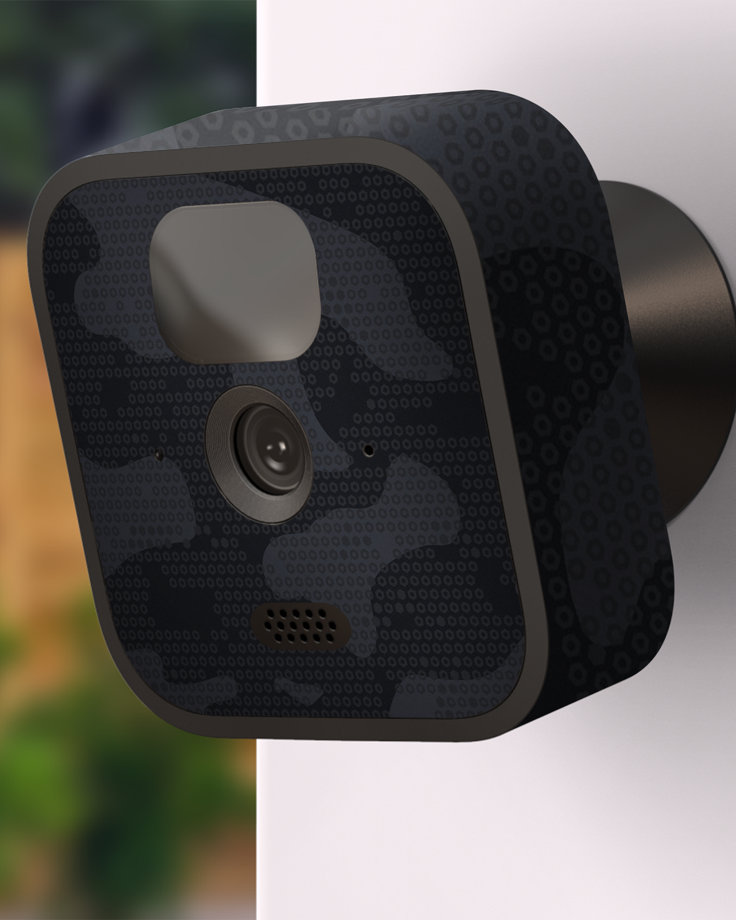 Spec Ops Dark Camera Skin Blink Outdoor (2020) attached to exterior wall