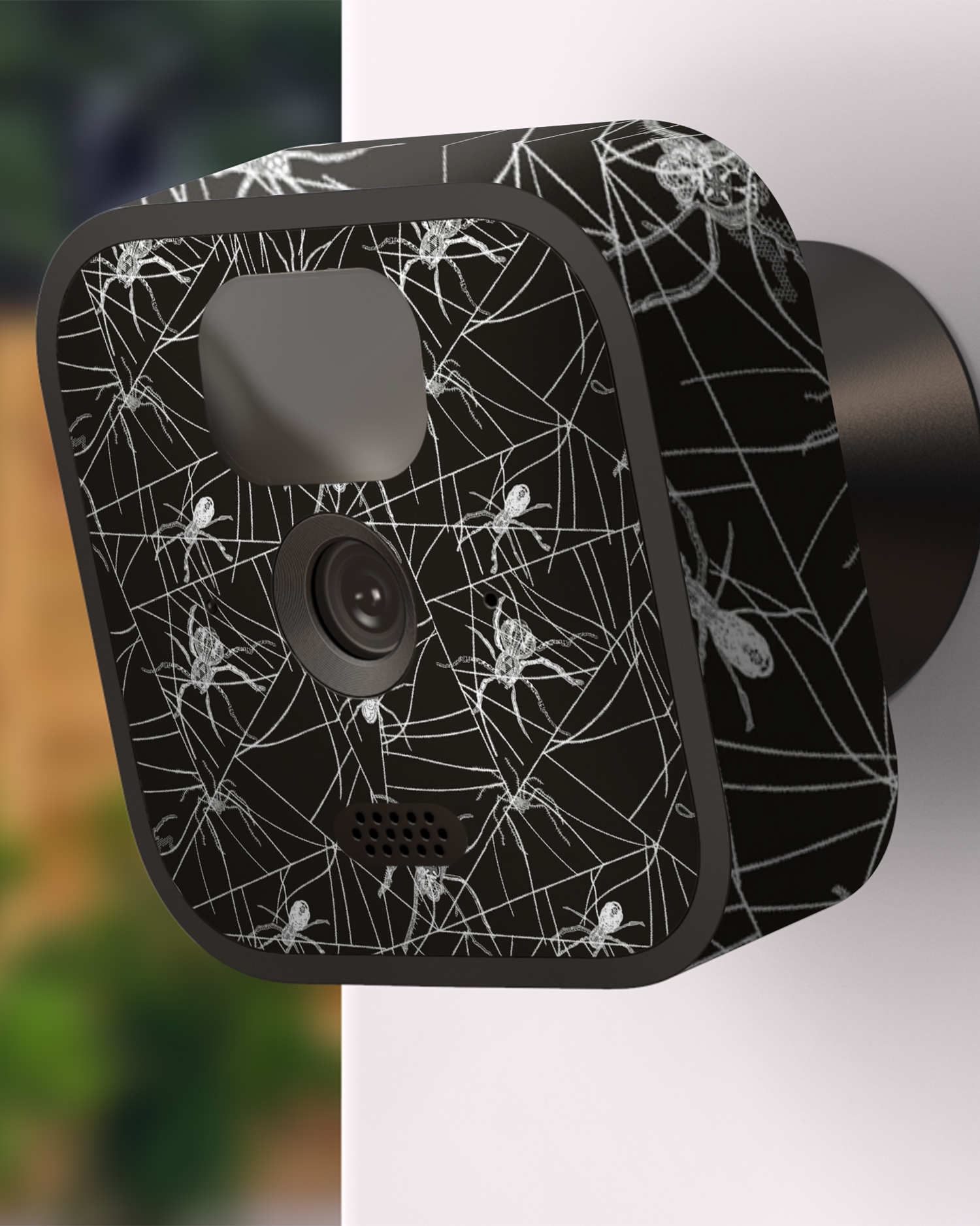 Spiders And Webs Camera Skin Blink Outdoor (2020) attached to exterior wall