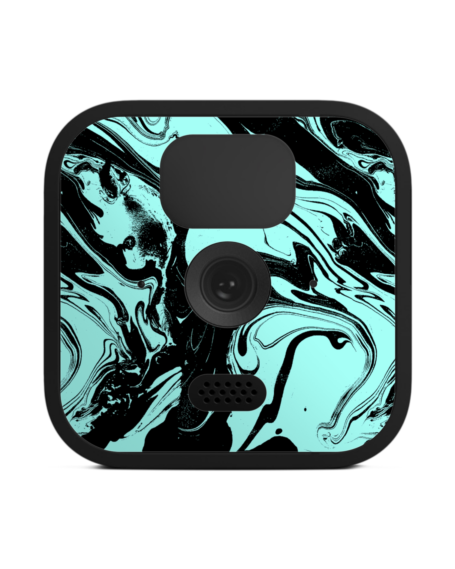 Mint Swirl Camera Skin Blink Outdoor (2020): Front View