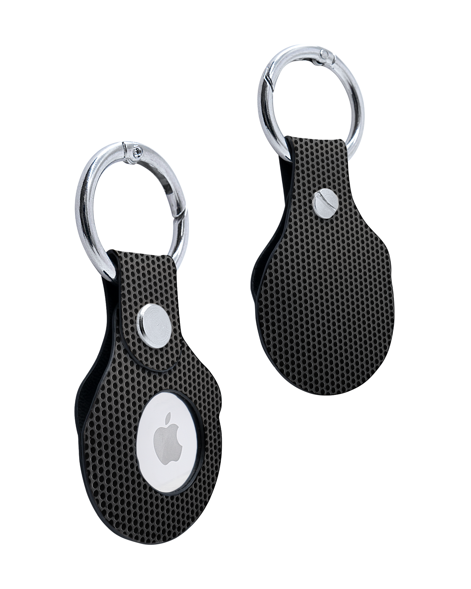 AirTag Holder with Carbon II Design: Front and Back