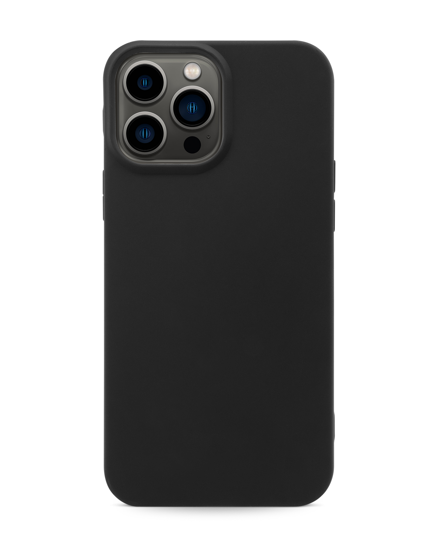 Black Silicone Phone Case Apple iPhone 13 Pro Max