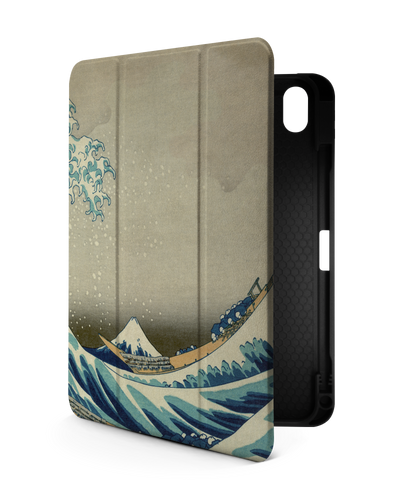 Great Wave Off Kanagawa By Hokusai iPad Case with Pencil Holder for Apple iPad (10th Generation)