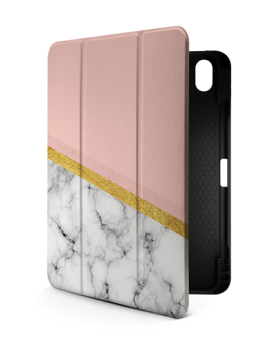 Marble Slice iPad Case with Pencil Holder for Apple iPad (10th Generation)