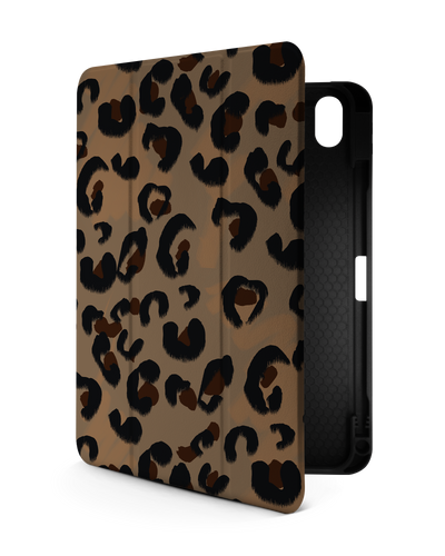 Leopard Repeat iPad Case with Pencil Holder for Apple iPad (10th Generation)