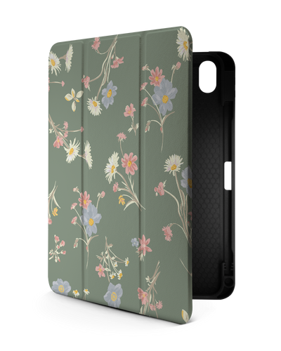 Wild Flower Sprigs iPad Case with Pencil Holder for Apple iPad (10th Generation)