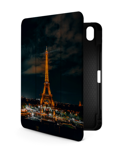 Eiffel Tower By Night iPad Case with Pencil Holder for Apple iPad (10th Generation)