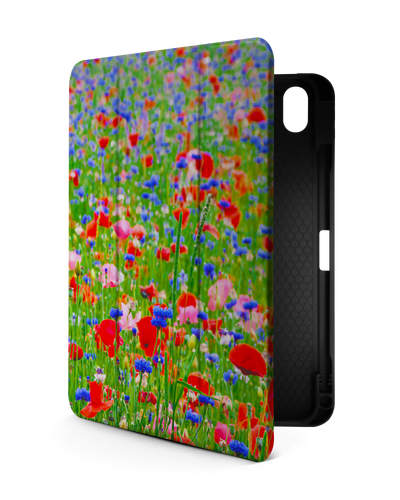Flower Field iPad Case with Pencil Holder for Apple iPad (10th Generation)