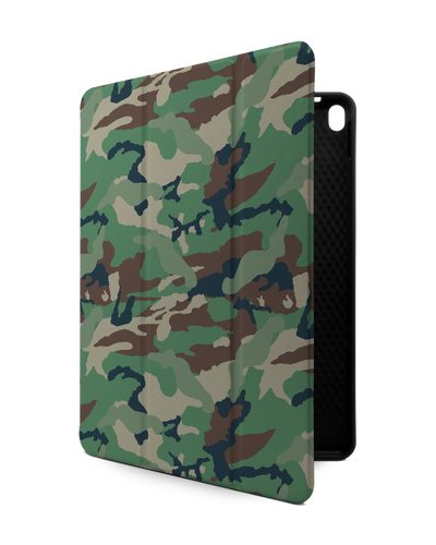 Green and Brown Camo iPad Case with Pencil Holder Apple iPad Pro 10.5" (2017)