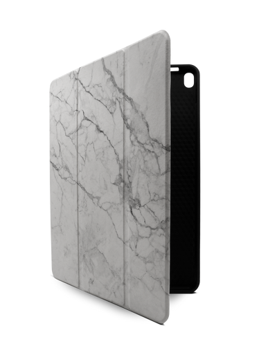 White Marble iPad Case with Pencil Holder Apple iPad Air 3 10.5" (2019)
