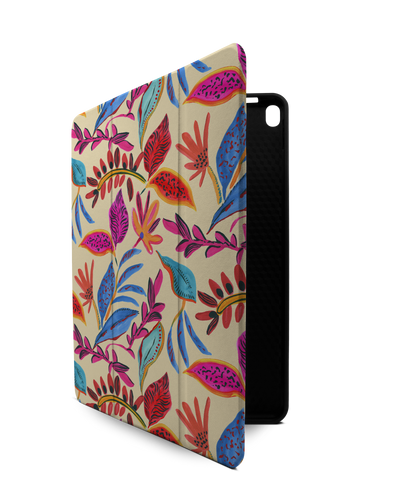 Painterly Spring Leaves iPad Case with Pencil Holder Apple iPad Air 3 10.5" (2019)