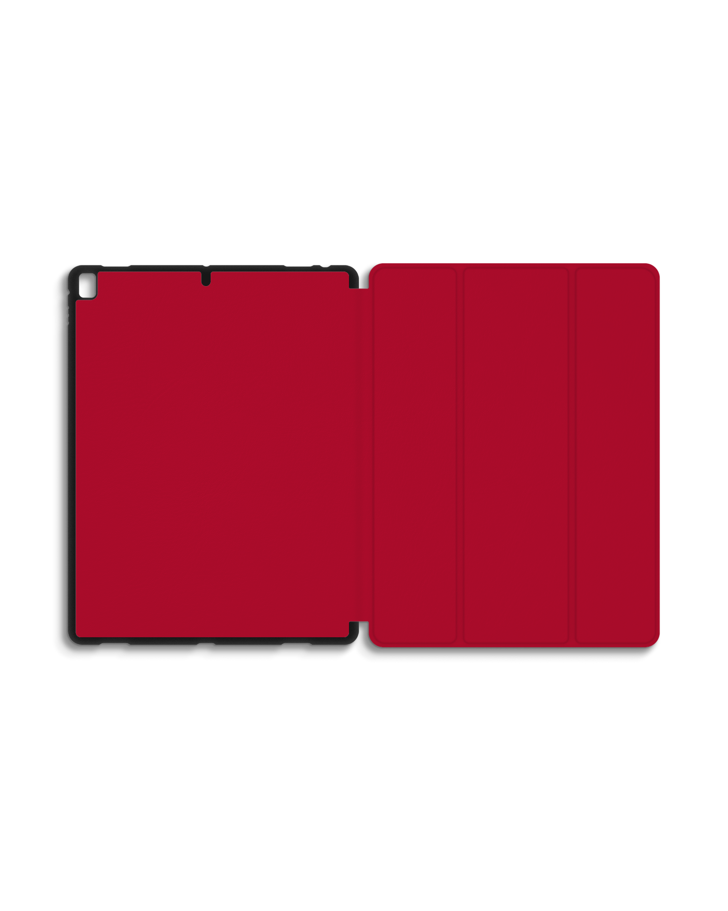 RED iPad Case with Pencil Holder for Apple iPad Pro 2 12.9