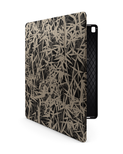 Bamboo Pattern iPad Case with Pencil Holder for Apple iPad Pro 2 12.9" (2017)