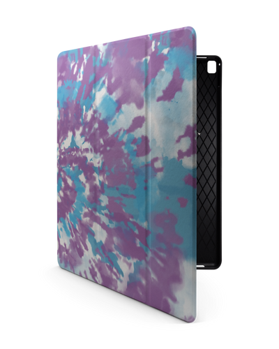Classic Tie Dye iPad Case with Pencil Holder for Apple iPad Pro 2 12.9" (2017)