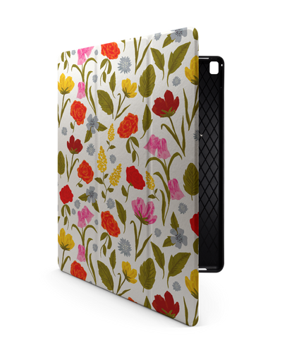 Botanical Beauties iPad Case with Pencil Holder for Apple iPad Pro 2 12.9" (2017)
