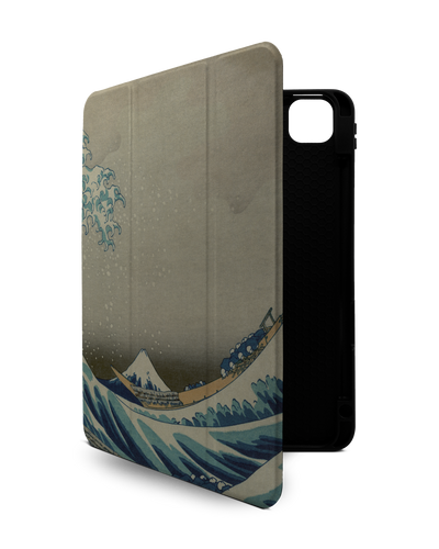 Great Wave Off Kanagawa By Hokusai iPad Case with Pencil Holder Apple iPad Pro 11" (2021), Apple iPad Pro 11" (2020)