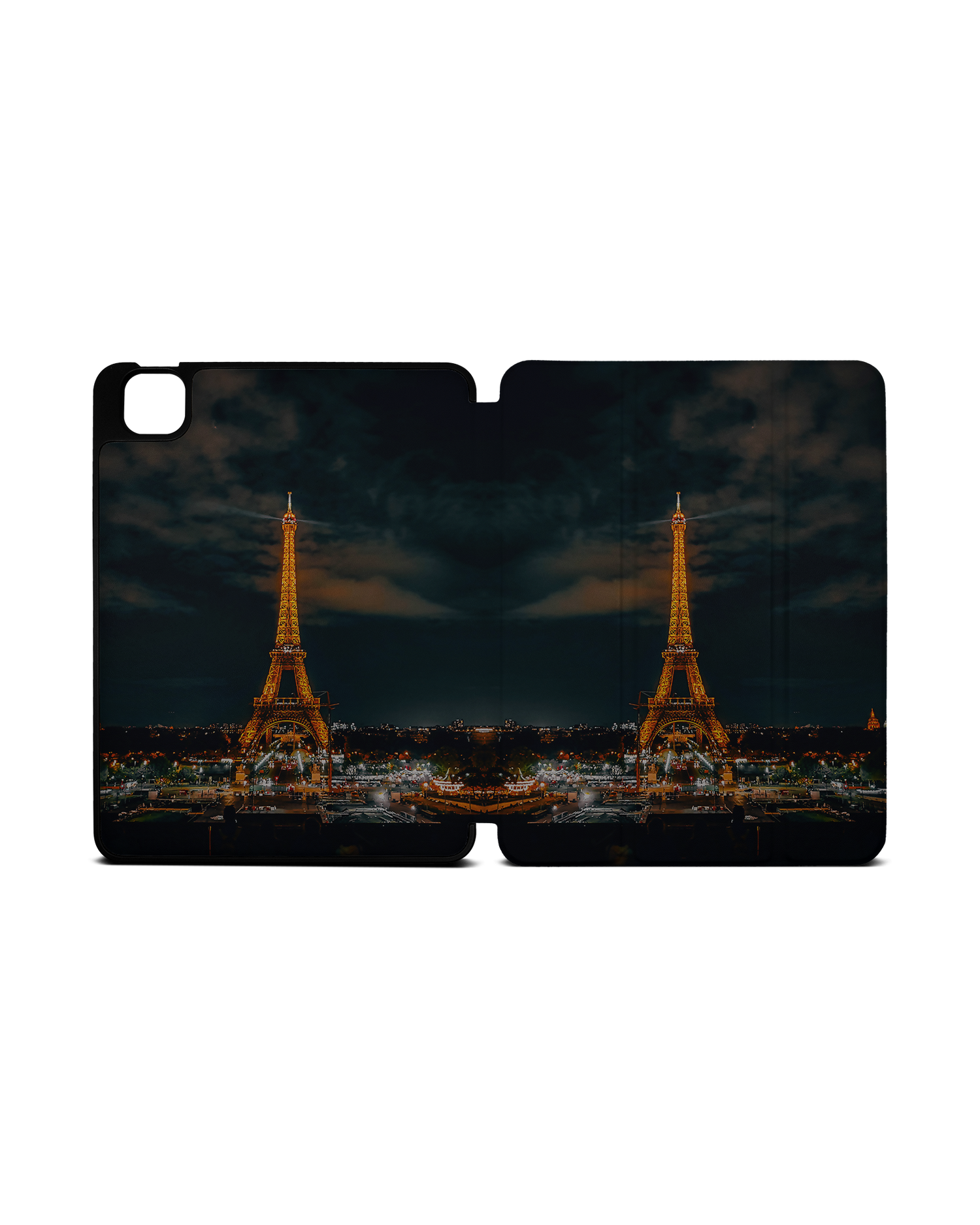 Eiffel Tower By Night iPad Case with Pencil Holder Apple iPad Pro 11