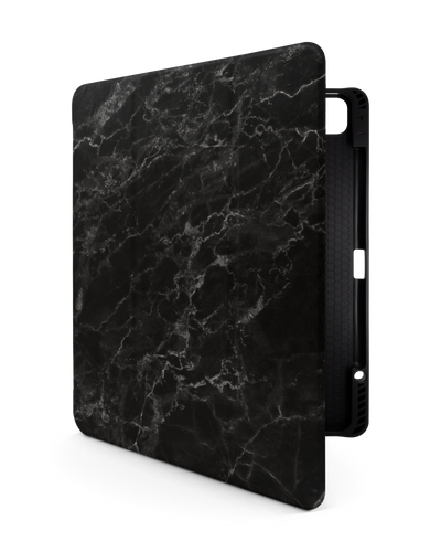 Midnight Marble iPad Case with Pencil Holder for Apple iPad Pro 6 12.9" (2022), Apple iPad Pro 5 12.9" (2021), Apple iPad Pro 4 12.9" (2020)