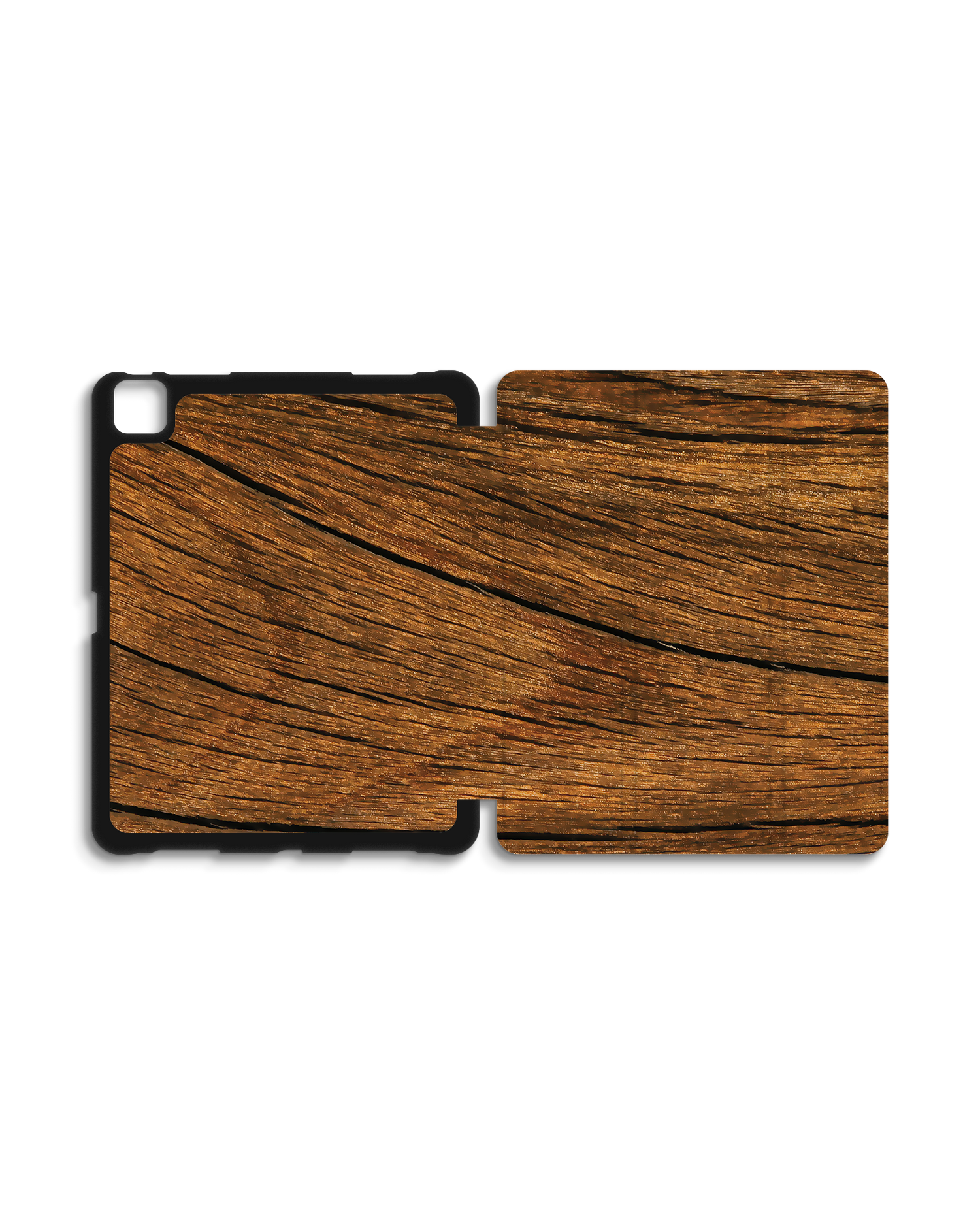 Wood iPad Case with Pencil Holder for Apple iPad Pro 6 12.9