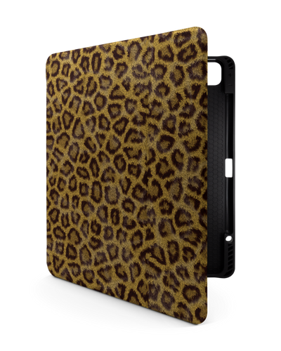 Leopard Skin iPad Case with Pencil Holder for Apple iPad Pro 6 12.9" (2022), Apple iPad Pro 5 12.9" (2021), Apple iPad Pro 4 12.9" (2020)