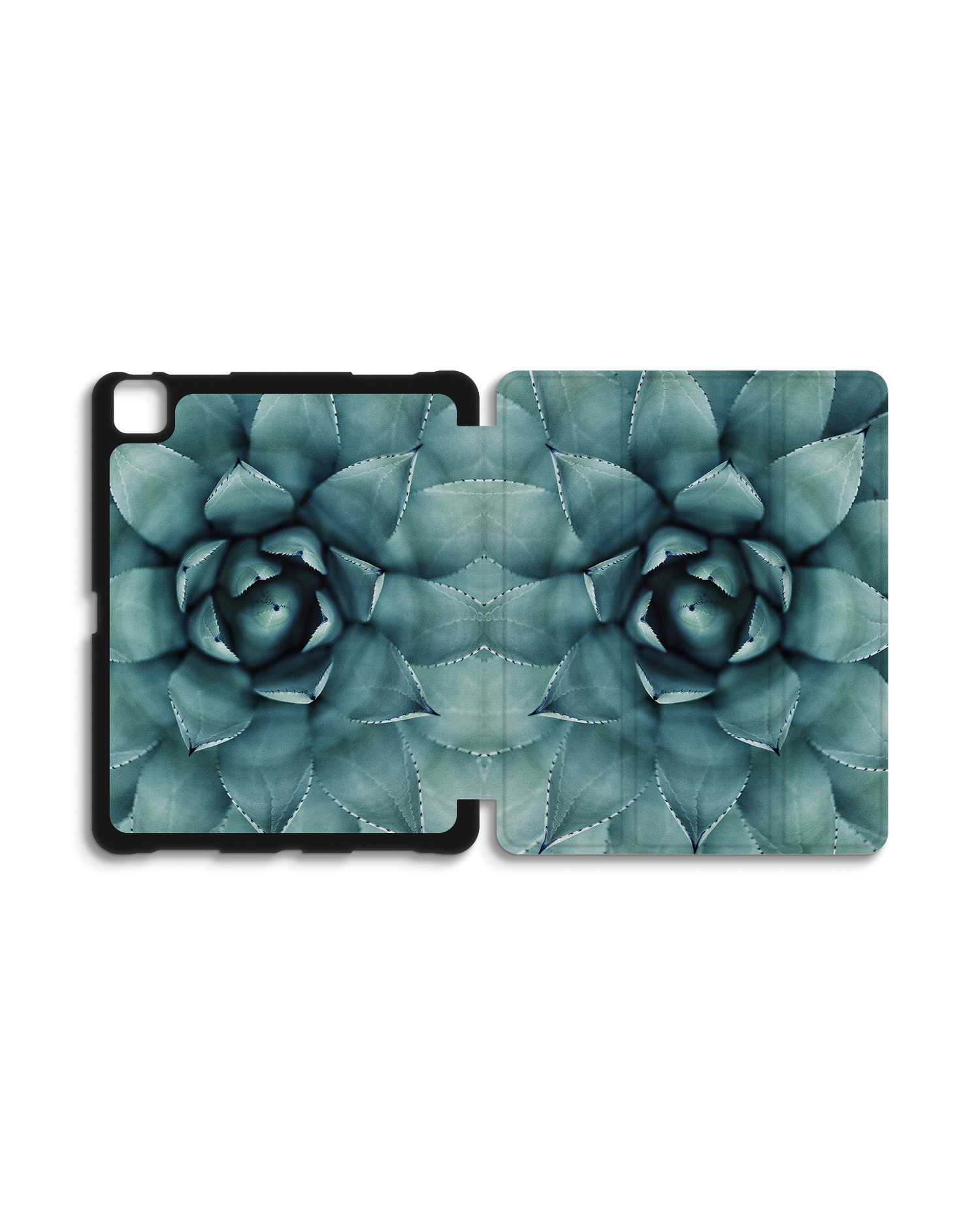 Beautiful Succulent iPad Case with Pencil Holder for Apple iPad Pro 6 12.9
