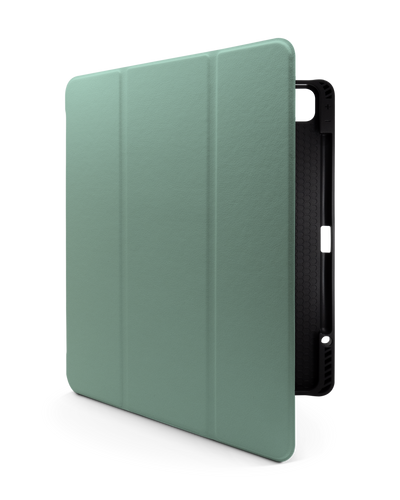 LIGHT GREEN iPad Case with Pencil Holder for Apple iPad Pro 6 12.9" (2022), Apple iPad Pro 5 12.9" (2021), Apple iPad Pro 4 12.9" (2020)