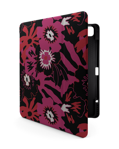Flower Works iPad Case with Pencil Holder for Apple iPad Pro 6 12.9" (2022), Apple iPad Pro 5 12.9" (2021), Apple iPad Pro 4 12.9" (2020)