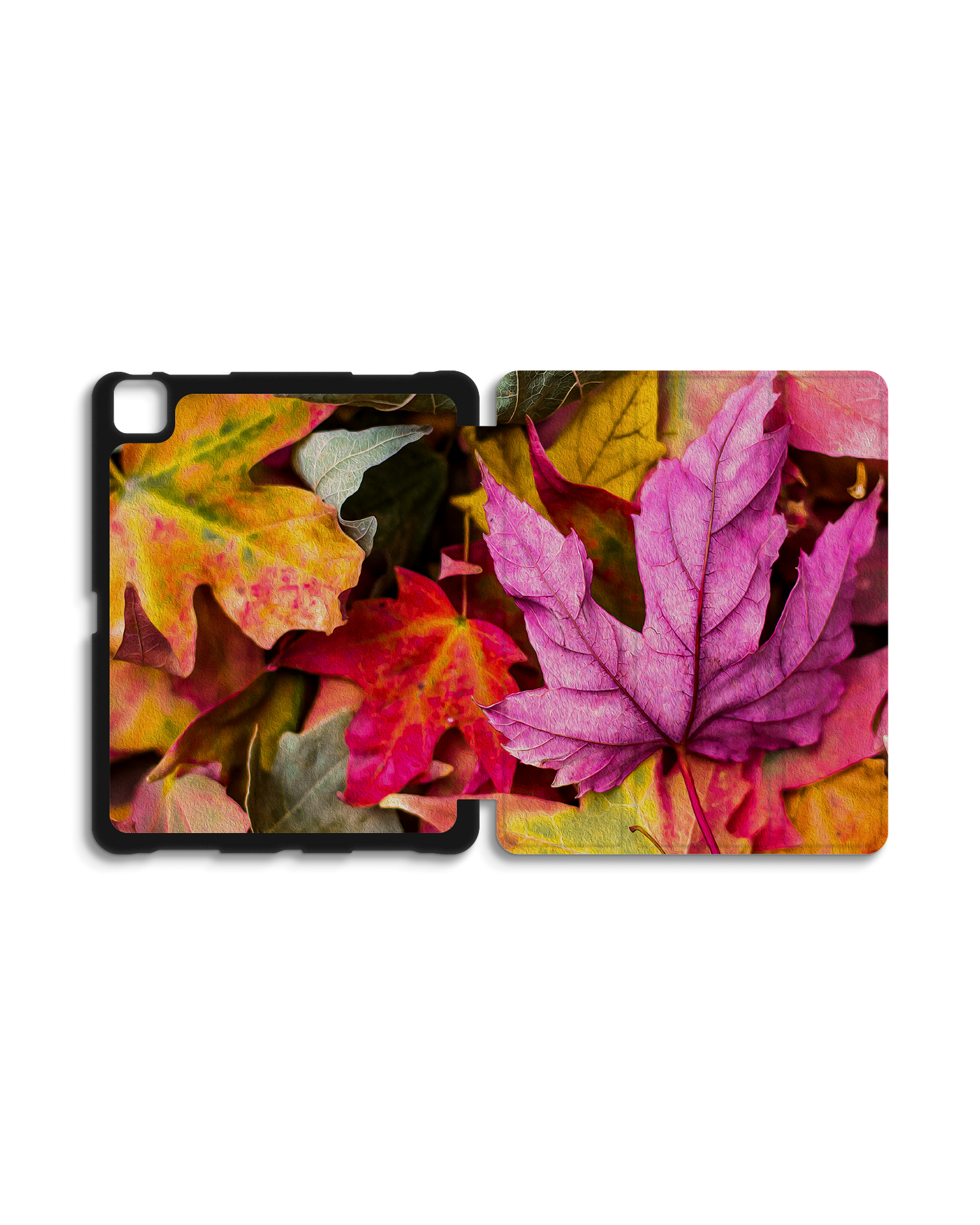 Autumn Leaves iPad Case with Pencil Holder for Apple iPad Pro 6 12.9