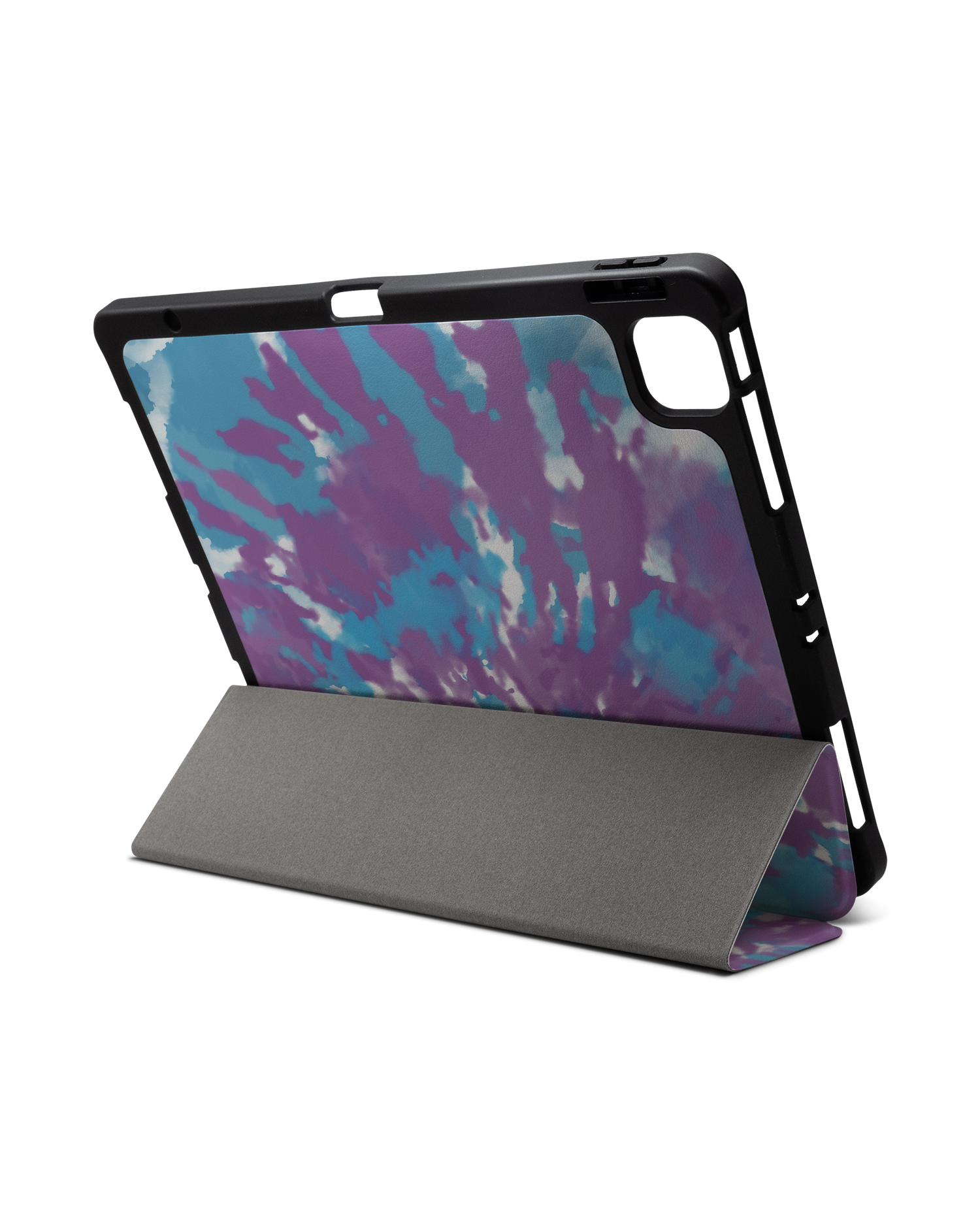 Classic Tie Dye iPad Case with Pencil Holder for Apple iPad Pro 6 12.9