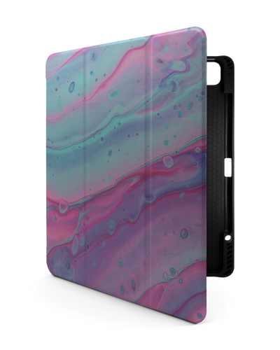 Wavey iPad Case with Pencil Holder for Apple iPad Pro 6 12.9" (2022), Apple iPad Pro 5 12.9" (2021), Apple iPad Pro 4 12.9" (2020)