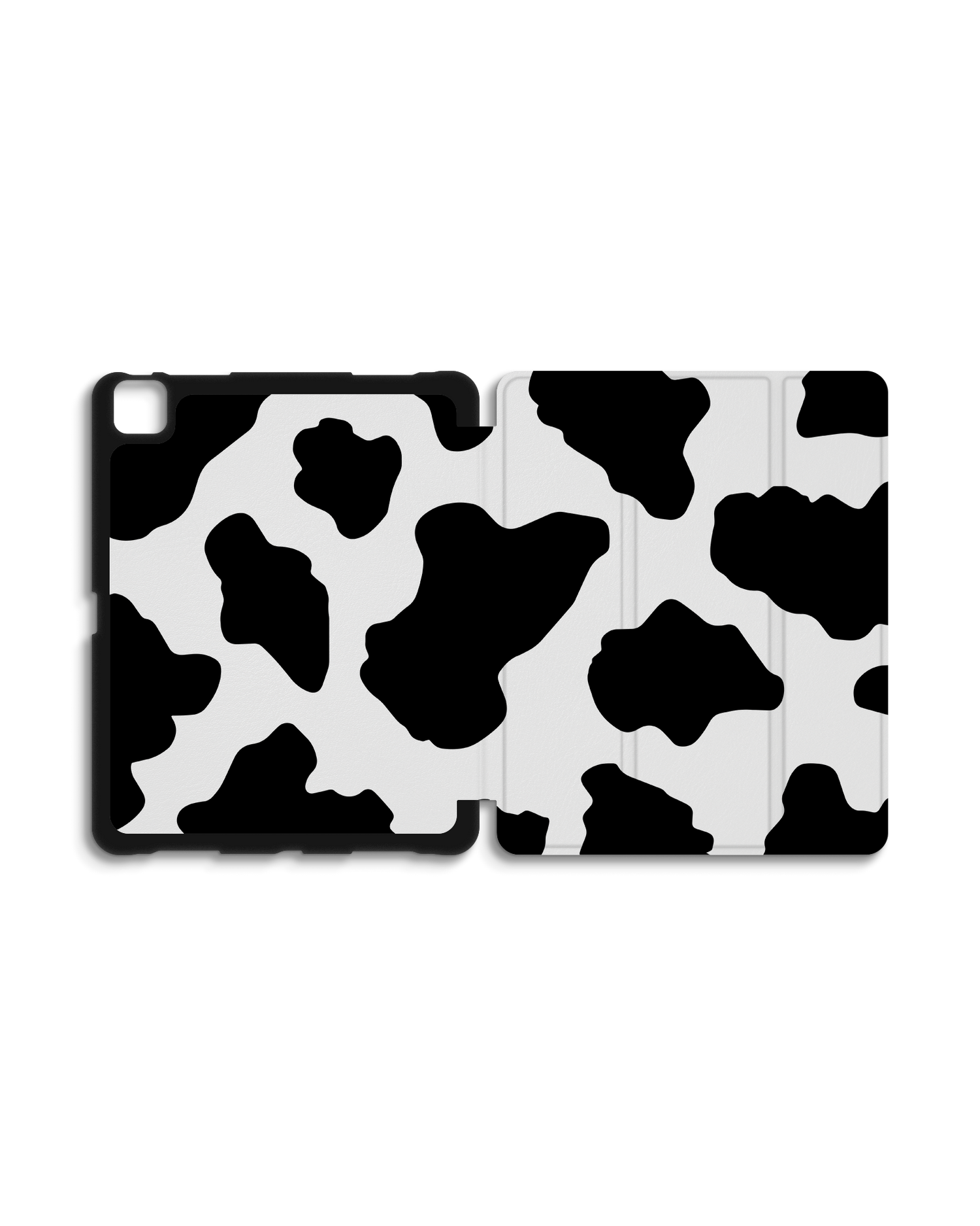 Cow Print 2 iPad Case with Pencil Holder for Apple iPad Pro 6 12.9