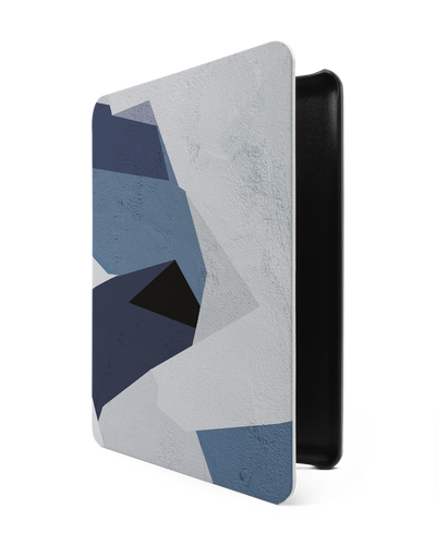 Geometric Camo Blue eReader Smart Case for Amazon New Kindle (2019)