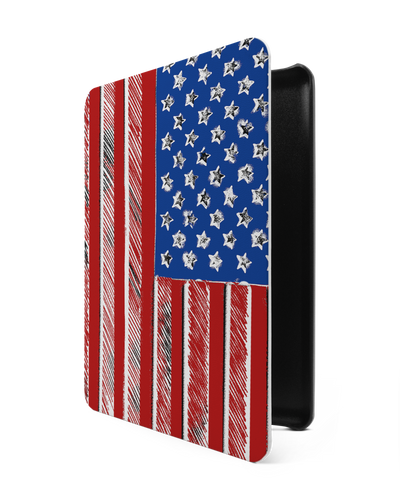 American Flag Color eReader Smart Case for Amazon New Kindle (2019)