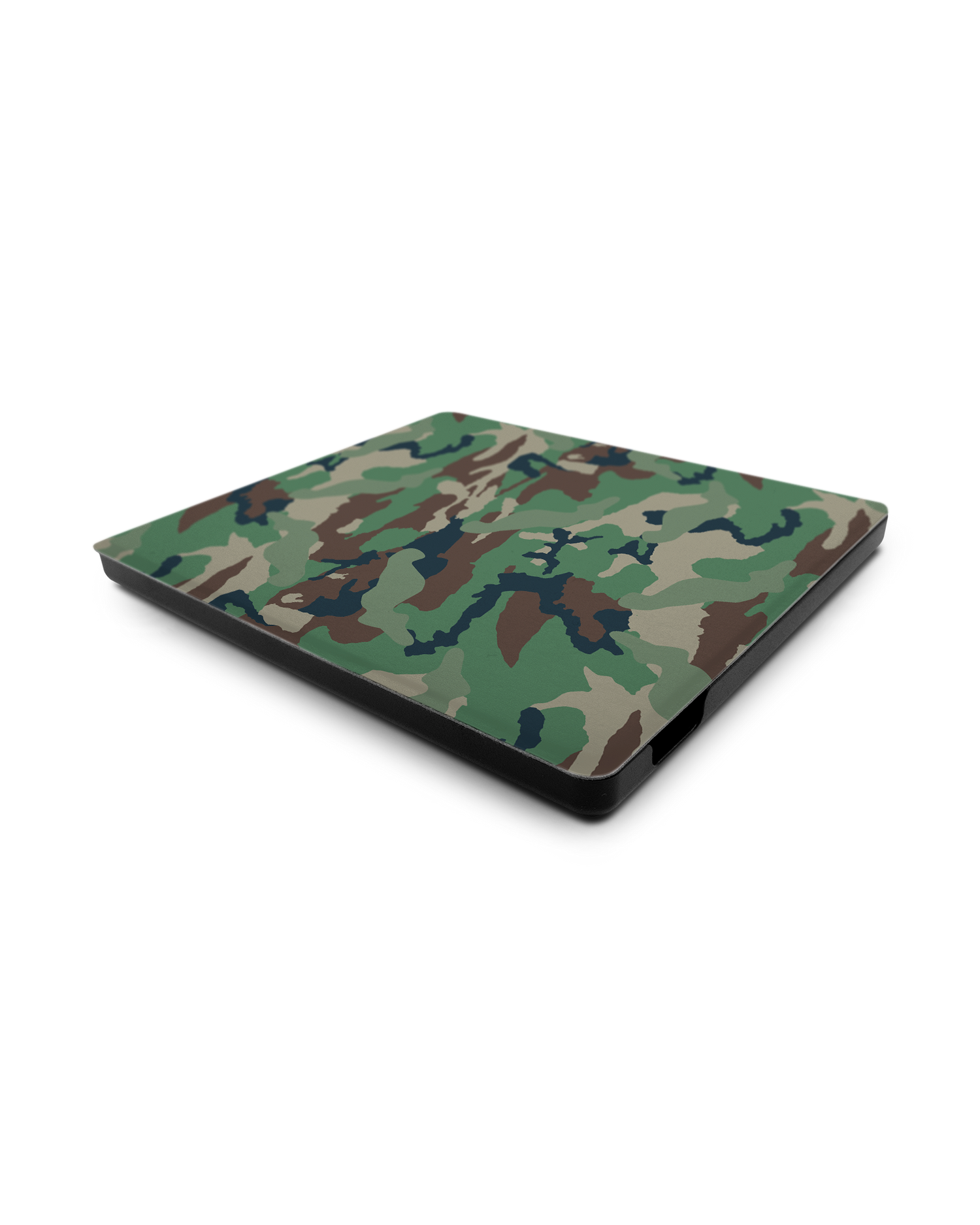 Green and Brown Camo eReader Smart Case for Amazon Kindle Oasis: Lying down