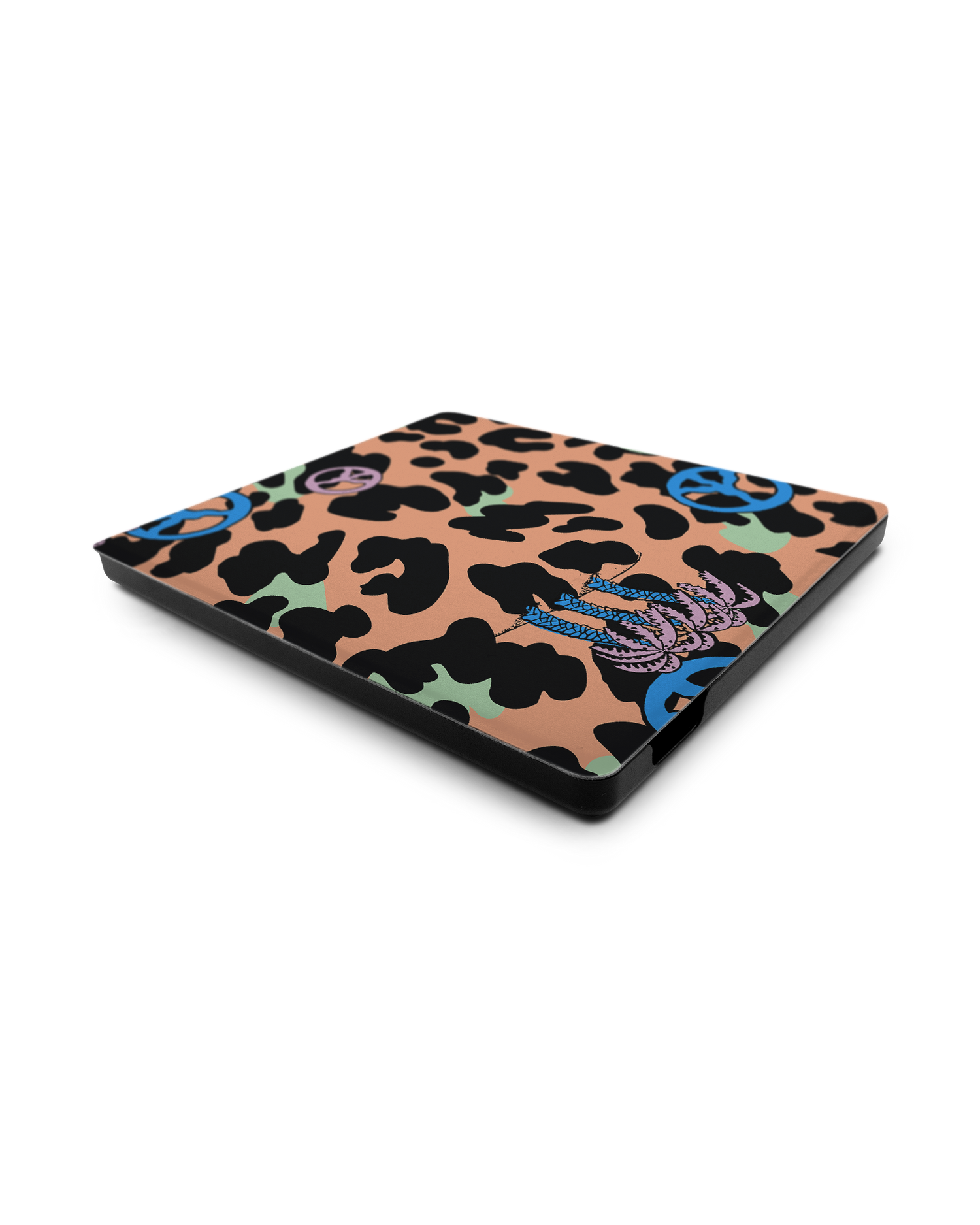 Leopard Peace Palms eReader Smart Case for Amazon Kindle Oasis: Lying down