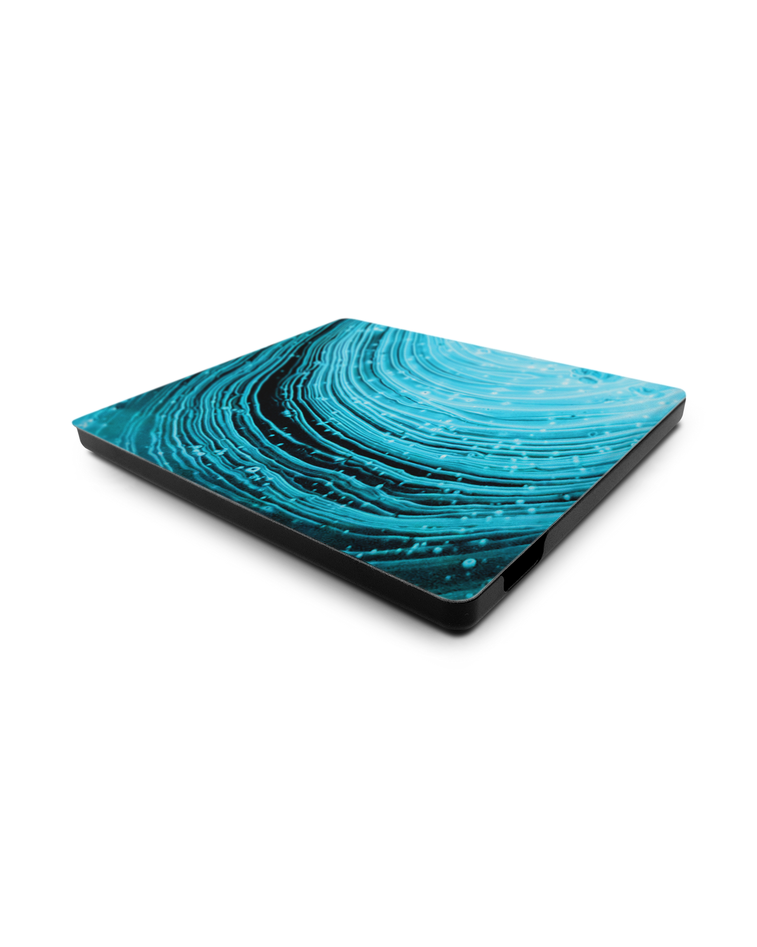Turquoise Ripples eReader Smart Case for Amazon Kindle Oasis: Lying down