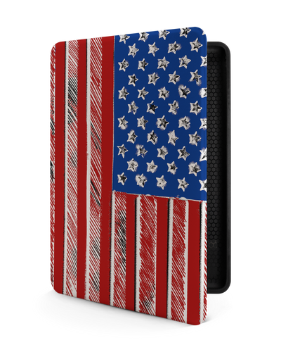 American Flag Color eReader Smart Case for Amazon Kindle Paperwhite 5 (2021), Amazon Kindle Paperwhite 5 Signature Edition (2021)