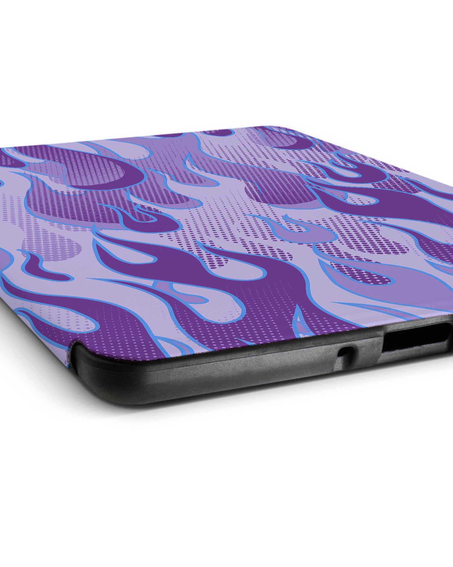 Purple Flames eReader Smart Case for Amazon Kindle Paperwhite 5 (2021), Amazon Kindle Paperwhite 5 Signature Edition (2021): Lying down