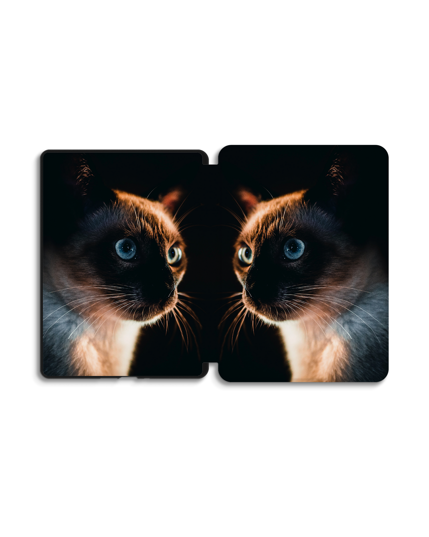 Siamese Cat eReader Smart Case for Amazon Kindle Paperwhite 5 (2021), Amazon Kindle Paperwhite 5 Signature Edition (2021): Opened exterior view