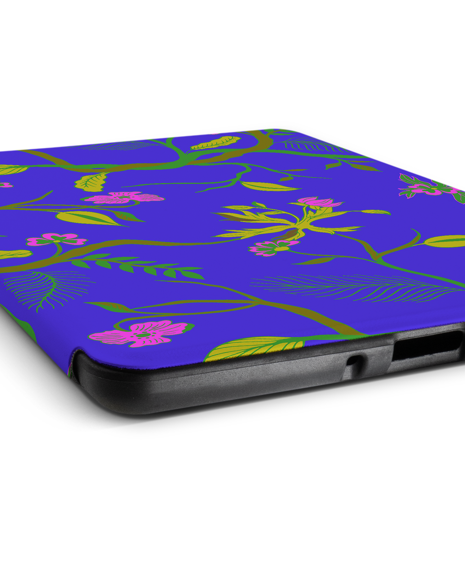 Ultra Violet Floral eReader Smart Case for Amazon Kindle Paperwhite 5 (2021), Amazon Kindle Paperwhite 5 Signature Edition (2021): Lying down
