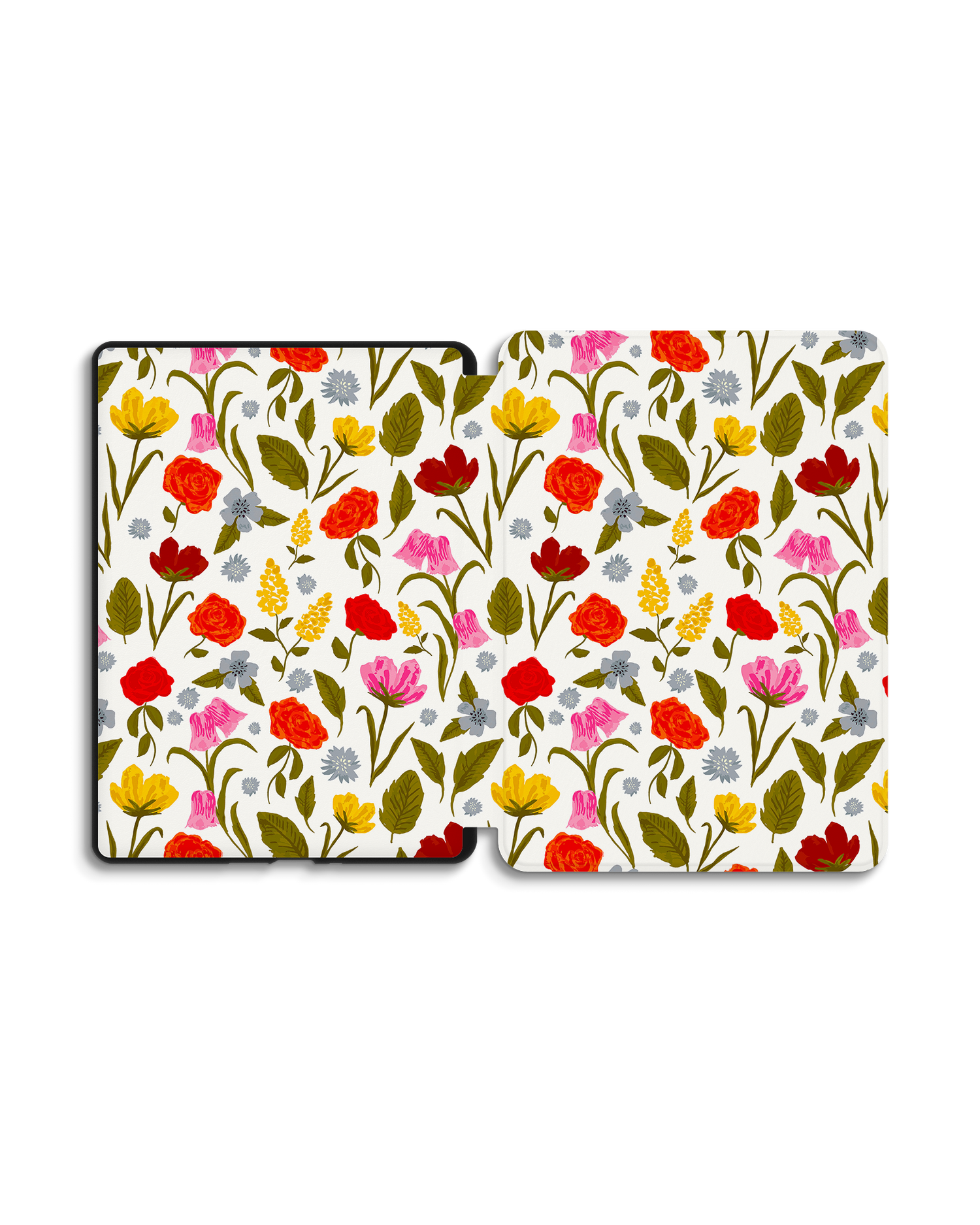 Botanical Beauties eReader Smart Case for Amazon Kindle Paperwhite 5 (2021), Amazon Kindle Paperwhite 5 Signature Edition (2021): Opened exterior view