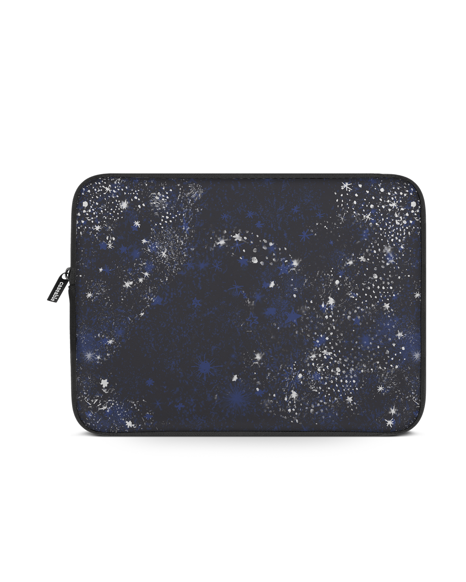 Starry Night Sky Laptop Case 13 inch: Front View