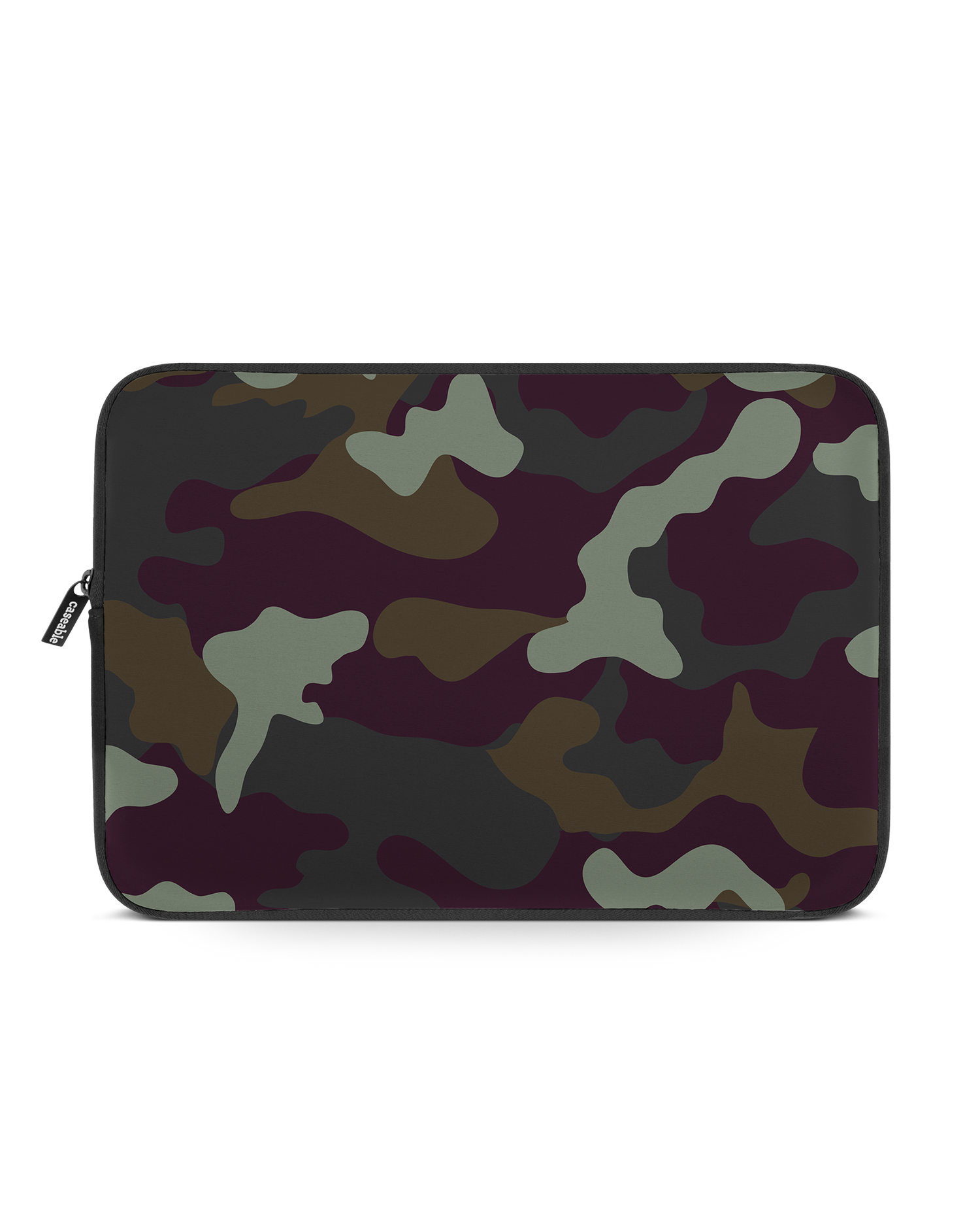 Night Camo Laptop Case 14 inch: Front View