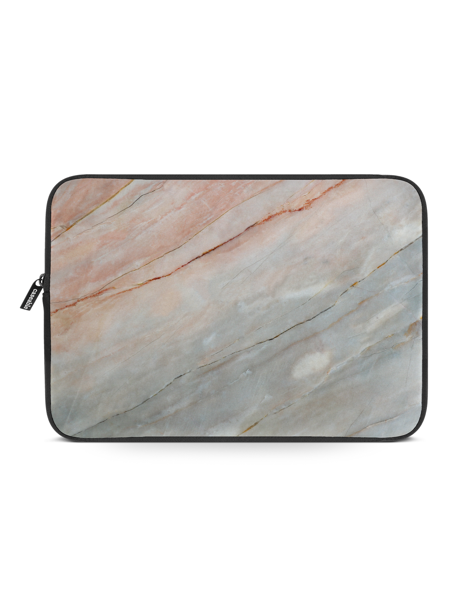 Mother of Pearl Marble Laptop Case 14 inch: Front View