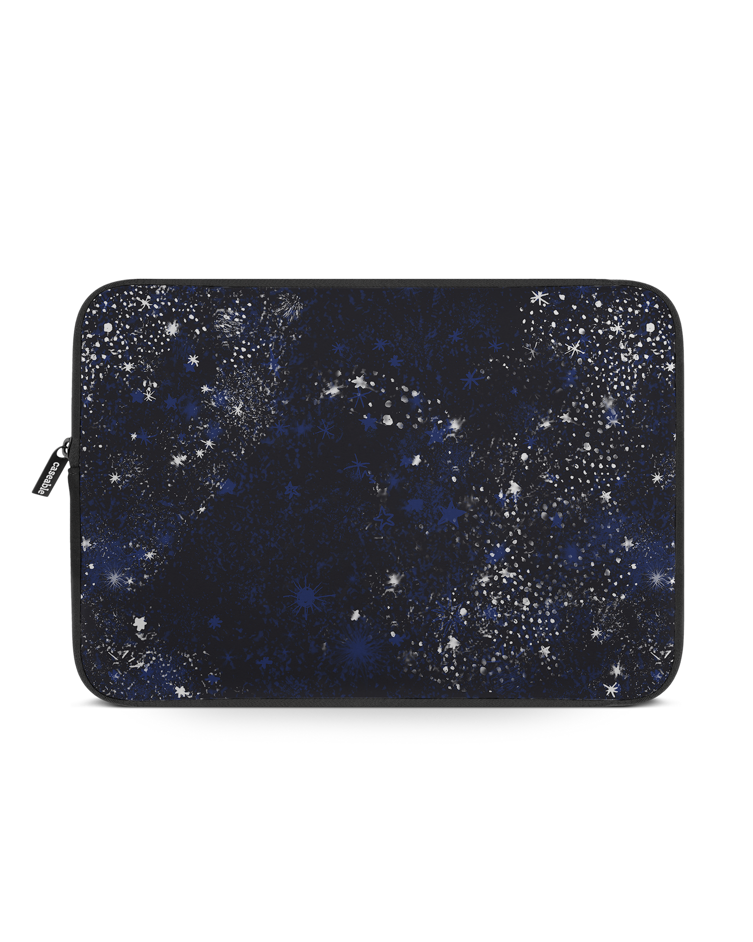 Starry Night Sky Laptop Case 14 inch: Front View