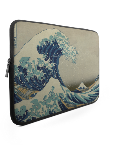Great Wave Off Kanagawa By Hokusai Laptop Case 15 inch