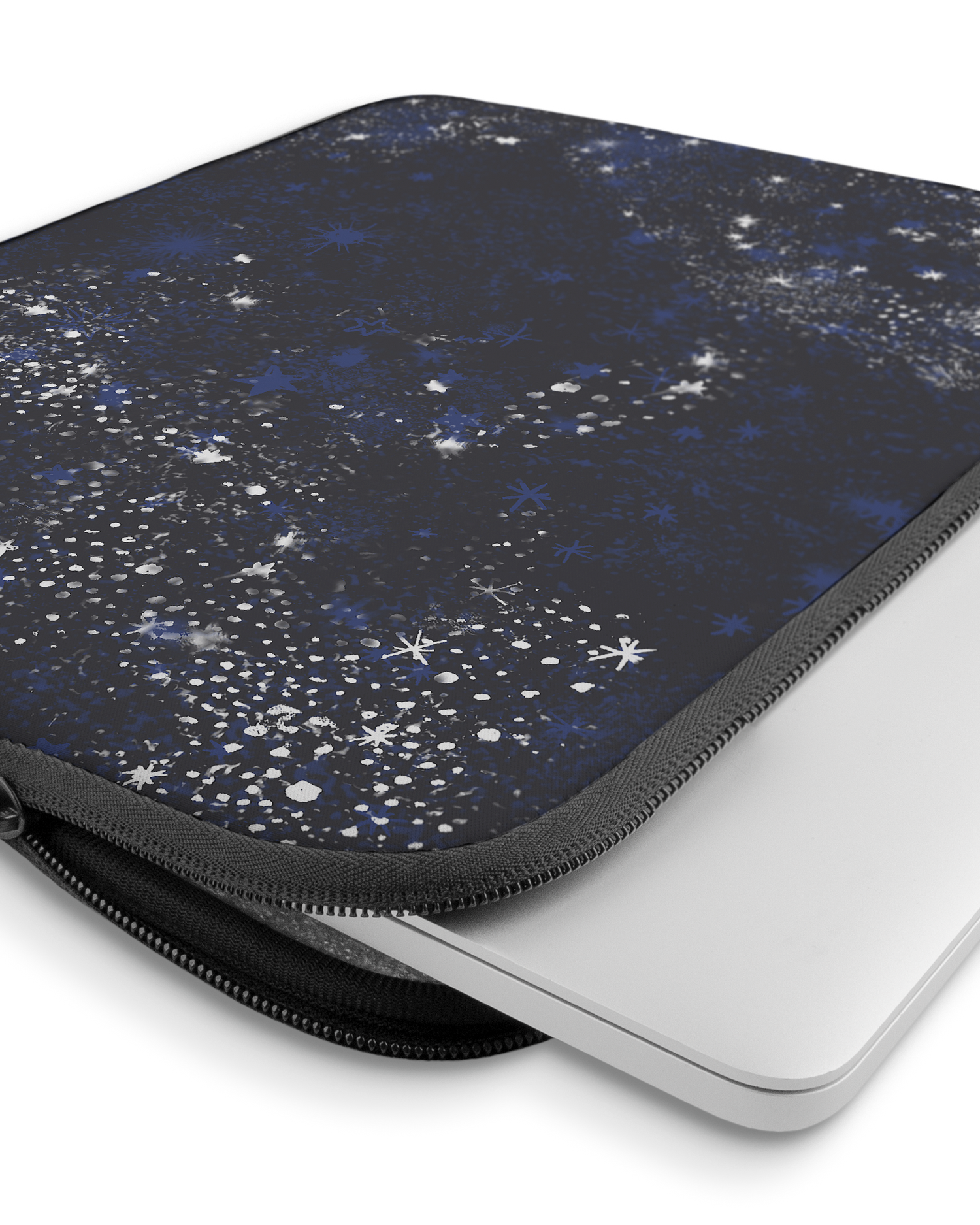 Starry Night Sky Laptop Case 15 inch with device inside