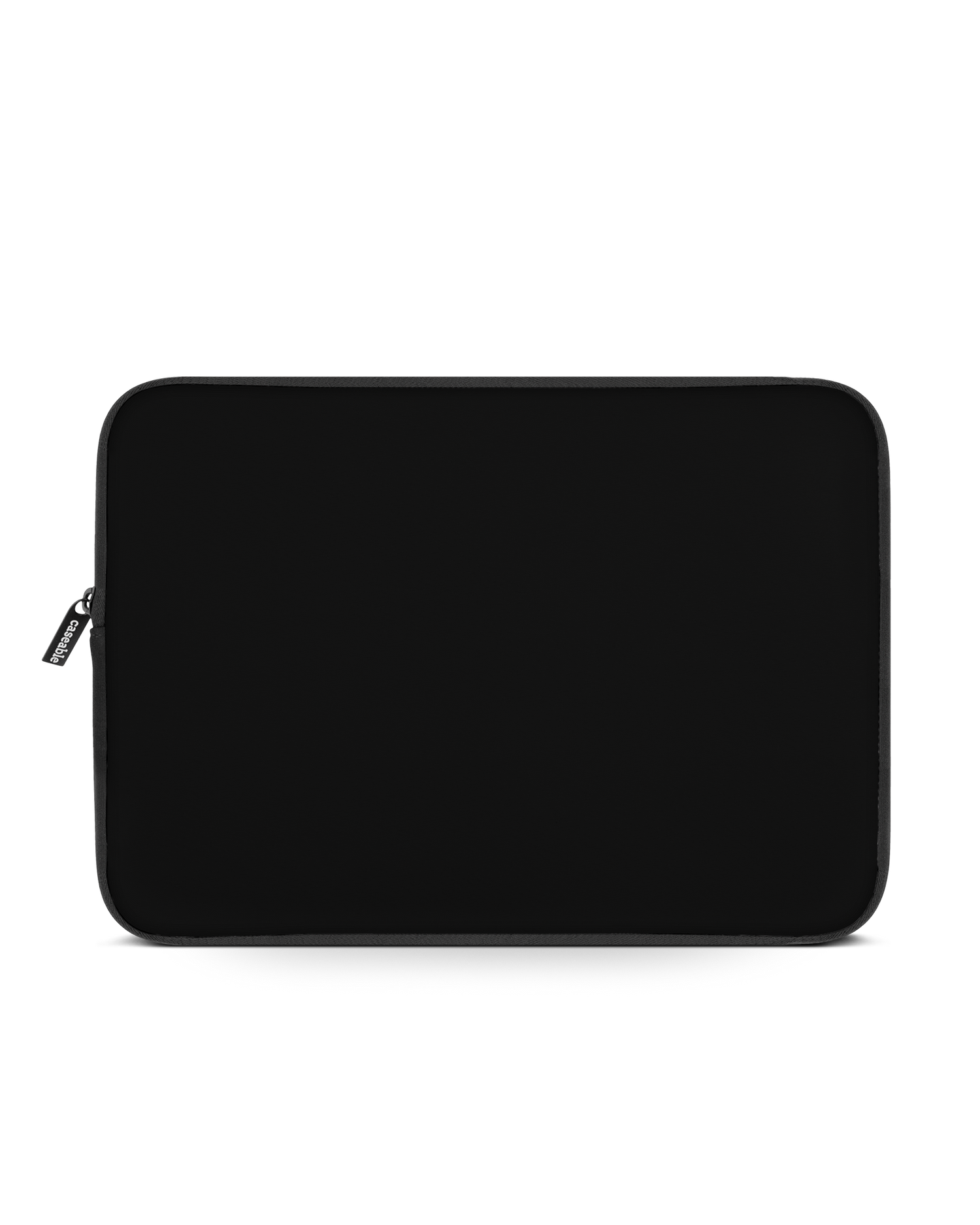 BLACK Laptop Case 16 inch: Front View